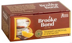 Чай, Brooke Bond (Брук Бонд) 1.5 г 25 шт темный шоколад и апельсин пакетики