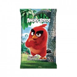 Салфетки влажные детские, Angry Birds (Энгри Бердс) 15 шт